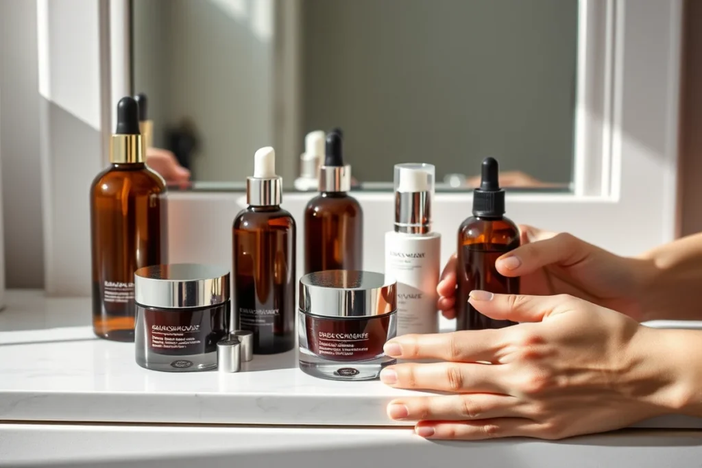 Quick Perimenopause Skincare Products