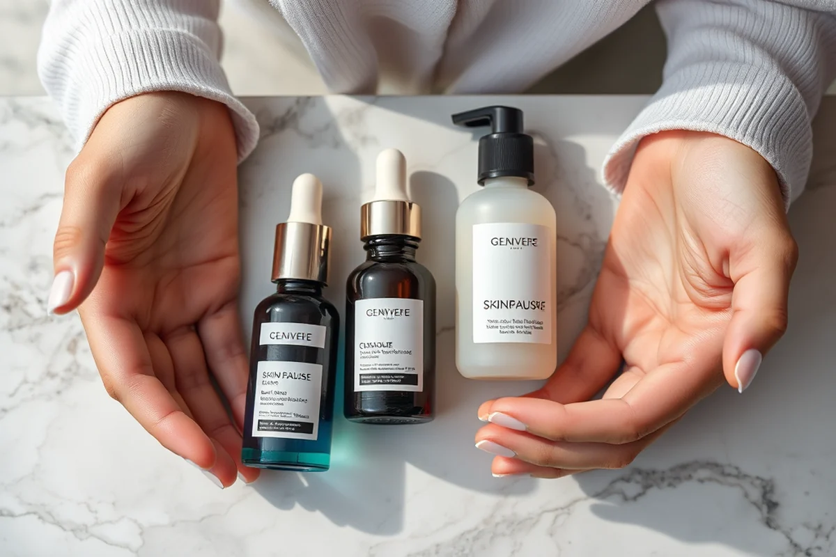 perimenopause & menopause skincare product ideas — Perimenopause & Menopause Skincare Product Ideas (the finished result)