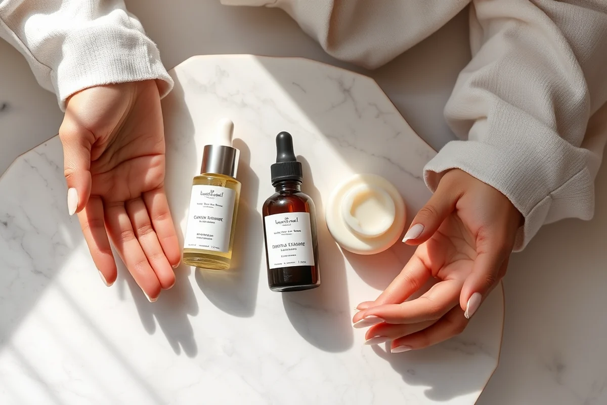 perimenopause & menopause skincare routines for small spaces — Perimenopause & Menopause Skincare Routines For Small Spaces (the finished result)