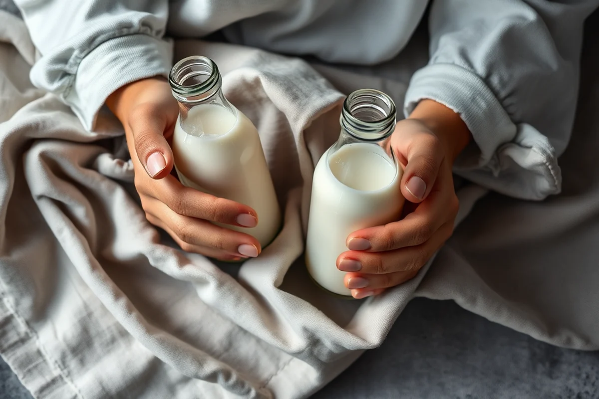 vitamin d milk — Vitamin D Milk (the finished result)
